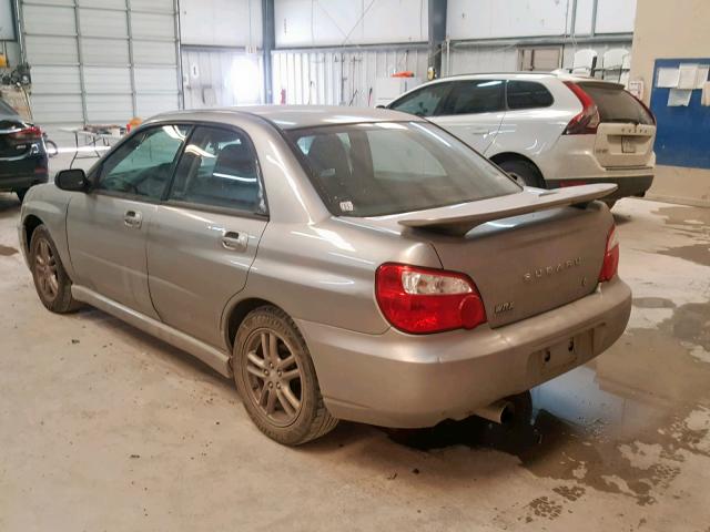 JF1GD29665G503171 - 2005 SUBARU IMPREZA WR SILVER photo 3