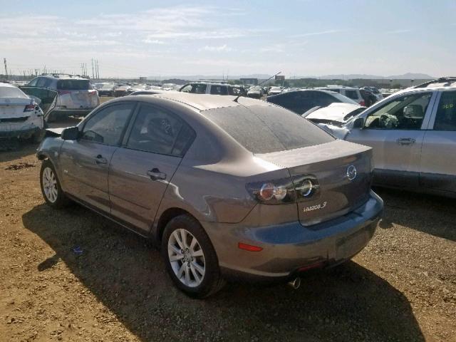 JM1BK323171616614 - 2007 MAZDA 3 S GRAY photo 3