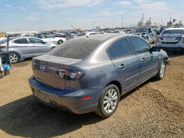 JM1BK323171616614 - 2007 MAZDA 3 S GRAY photo 4