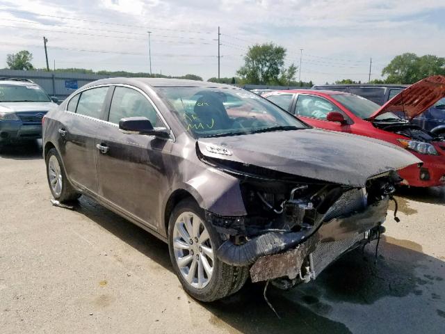 1G4GB5G39FF154343 - 2014 BUICK LACROSSE MAROON photo 1