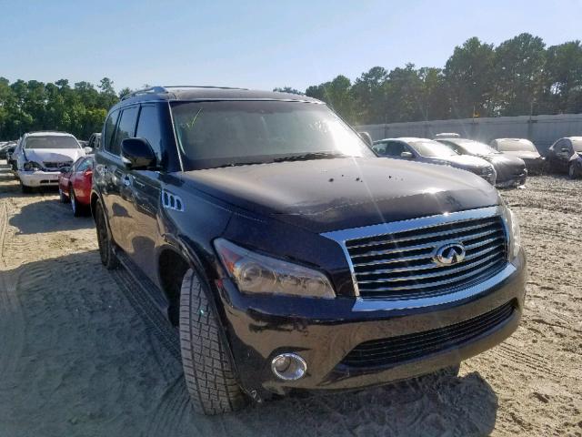 JN8AZ2NC8B9302275 - 2011 INFINITI QX56 BLACK photo 1