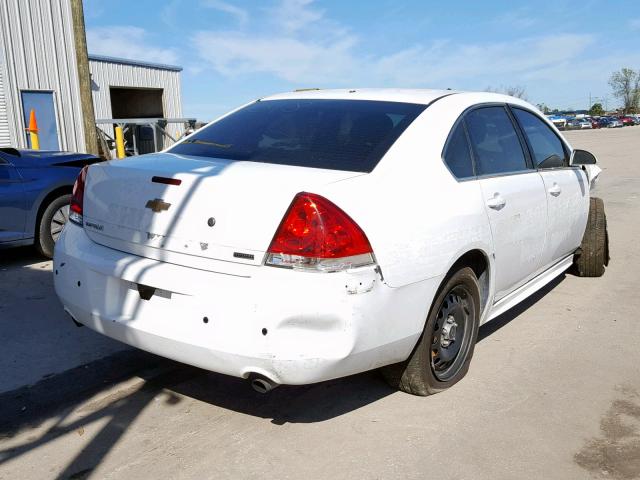 2G1WD5E30E1175660 - 2014 CHEVROLET IMPALA LIM WHITE photo 4