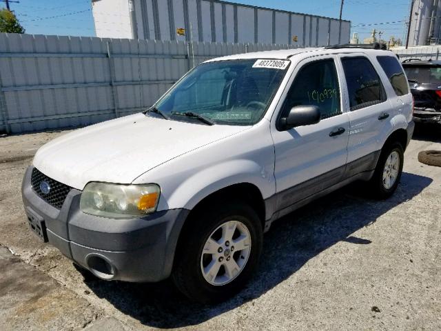 1FMYU03Z66KA29819 - 2006 FORD ESCAPE XLT WHITE photo 2