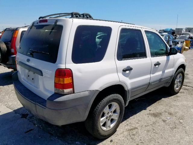 1FMYU03Z66KA29819 - 2006 FORD ESCAPE XLT WHITE photo 4