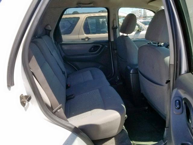 1FMYU03Z66KA29819 - 2006 FORD ESCAPE XLT WHITE photo 6