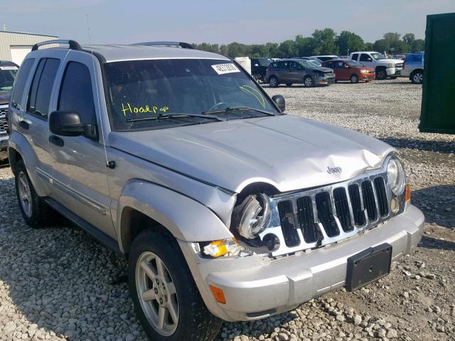 1J4GL58K16W220059 - 2006 JEEP LIBERTY LI SILVER photo 1