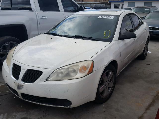 1G2ZH58N274242891 - 2007 PONTIAC G6 GT WHITE photo 2