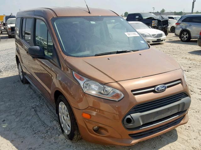 NM0GE9F7XE1145876 - 2014 FORD TRANSIT CO BROWN photo 1