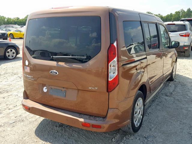 NM0GE9F7XE1145876 - 2014 FORD TRANSIT CO BROWN photo 4