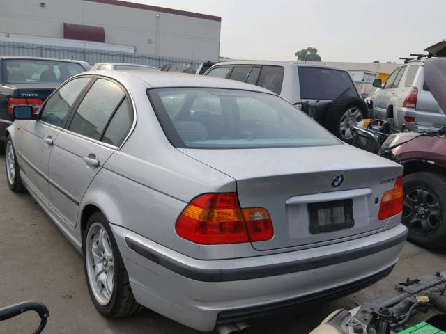 WBAEV53442KM21324 - 2002 BMW 330 I SILVER photo 3