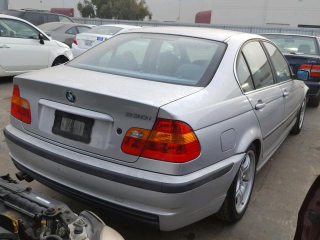 WBAEV53442KM21324 - 2002 BMW 330 I SILVER photo 4