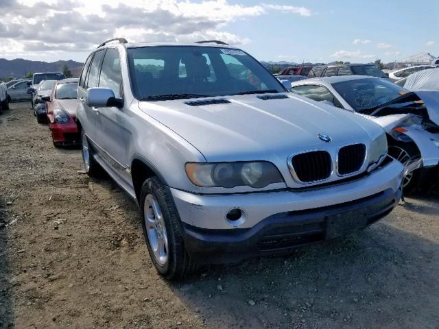 5UXFA53502LP37744 - 2002 BMW X5 3.0I SILVER photo 1