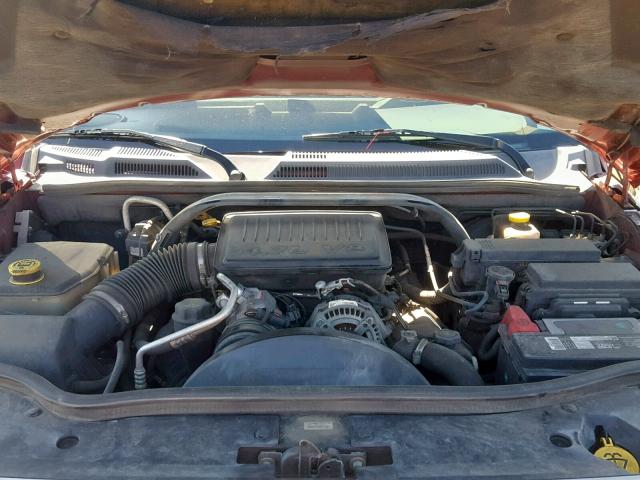 1J8HG58P97C584560 - 2007 JEEP COMMANDER წითელი ფოტო 7