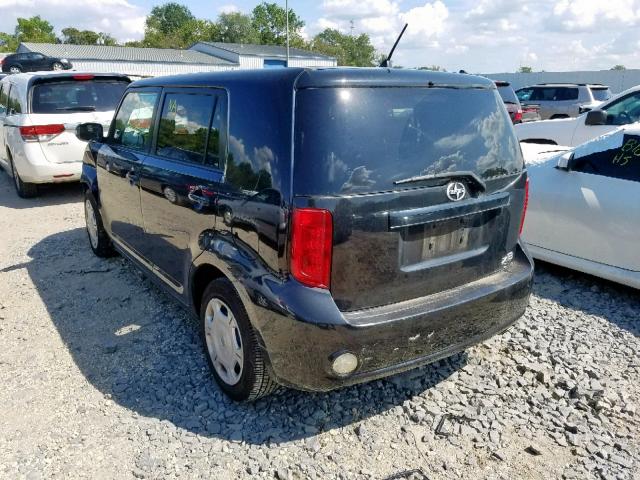 JTLKE50E081060423 - 2008 TOYOTA SCION XB 黑色 照片 3
