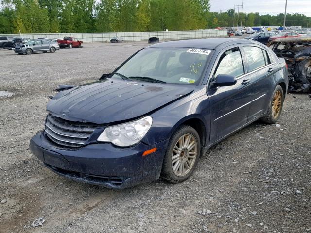 1C3LC56R78N225185 - 2008 CHRYSLER SEBRING TO BLUE photo 2