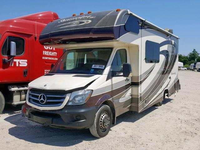 WDAPF4CC5E9581155 - 2014 MERCEDES-BENZ SPRINTER 3 TWO TONE photo 2