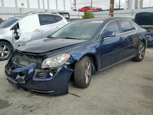 1G1ZC5E18BF253881 - 2011 CHEVROLET MALIBU 1LT BLUE photo 2