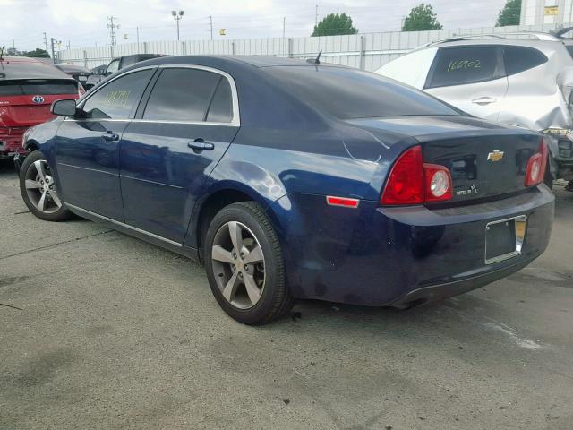 1G1ZC5E18BF253881 - 2011 CHEVROLET MALIBU 1LT BLUE photo 3