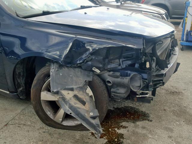 1G1ZC5E18BF253881 - 2011 CHEVROLET MALIBU 1LT BLUE photo 9