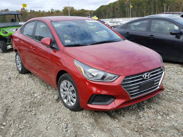 3KPC24A37KE040240 - 2019 HYUNDAI ACCENT SE RED photo 1