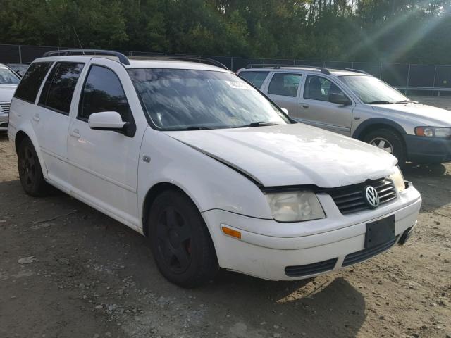 WVWSK61J91W713314 - 2001 VOLKSWAGEN JETTA GLS WHITE photo 1