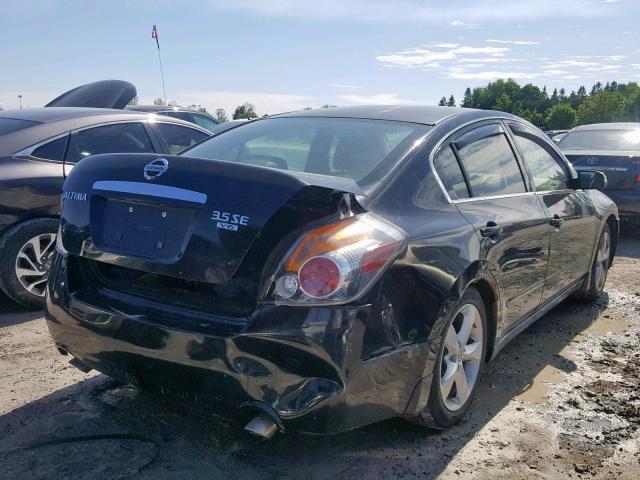 1N4BL21E38C145801 - 2008 NISSAN ALTIMA 3.5 BLACK photo 4