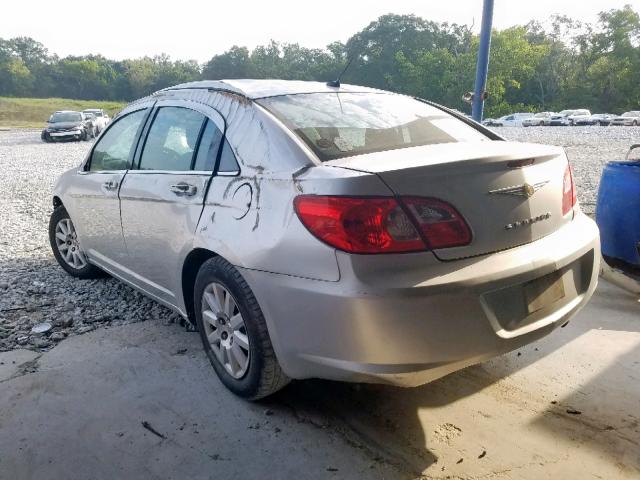 1C3LC46KX8N111999 - 2008 CHRYSLER SEBRING LX SILVER photo 3