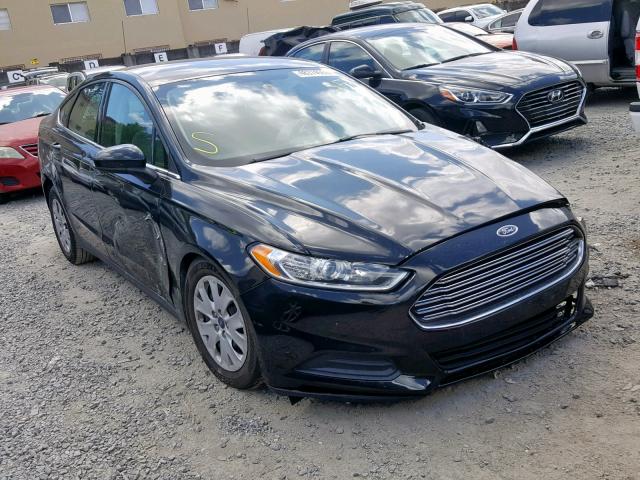 3FA6P0G77DR265891 - 2013 FORD FUSION S CHARCOAL photo 1