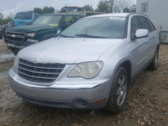 2A8GM68X87R256225 - 2007 CHRYSLER PACIFICA T SILVER photo 2