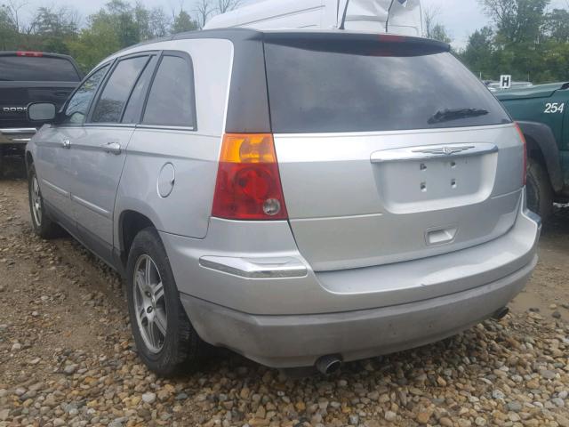 2A8GM68X87R256225 - 2007 CHRYSLER PACIFICA T SILVER photo 3