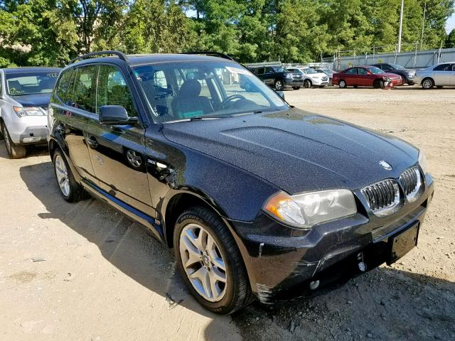 WBXPA934X6WG76773 - 2006 BMW X3 3.0I BLACK photo 1