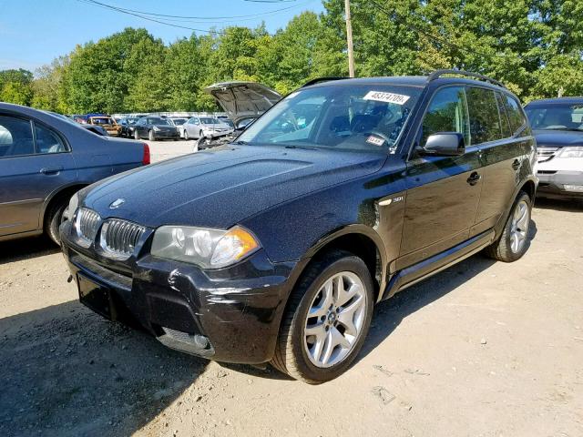 WBXPA934X6WG76773 - 2006 BMW X3 3.0I BLACK photo 2