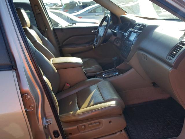 2HNYD18862H517951 - 2002 ACURA MDX TOURIN GOLD photo 5