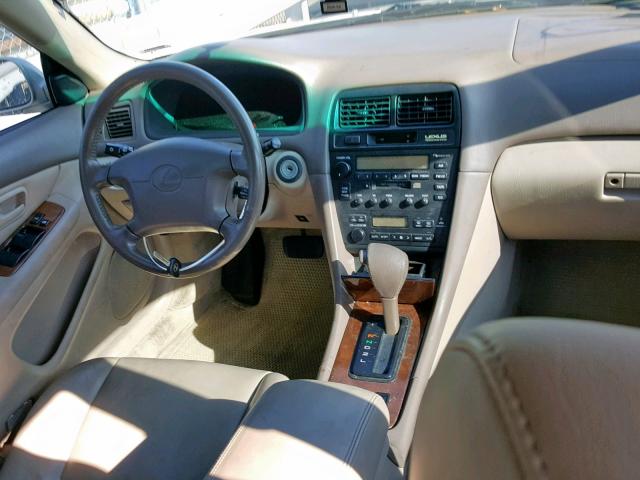 JT8BF28GXW0110761 - 1998 LEXUS ES 300 BEIGE photo 9