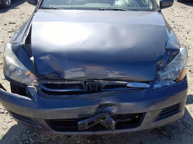 1HGCM56477A006568 - 2007 HONDA ACCORD LX GRAY photo 9