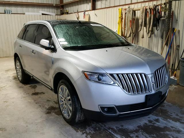 2LMDJ6JK9CBL08420 - 2012 LINCOLN MKX SILVER photo 1