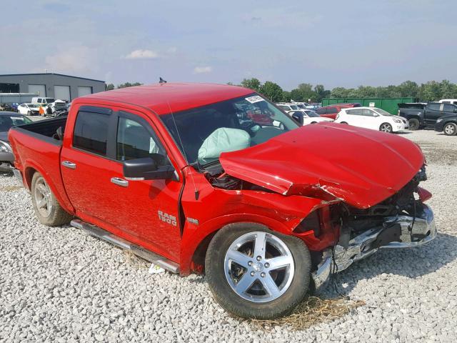 1C6RR7LT1GS194006 - 2016 RAM 1500 SLT RED photo 1