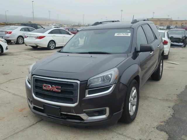 1GKKVNED6EJ360091 - 2014 GMC ACADIA SLE GRAY photo 2