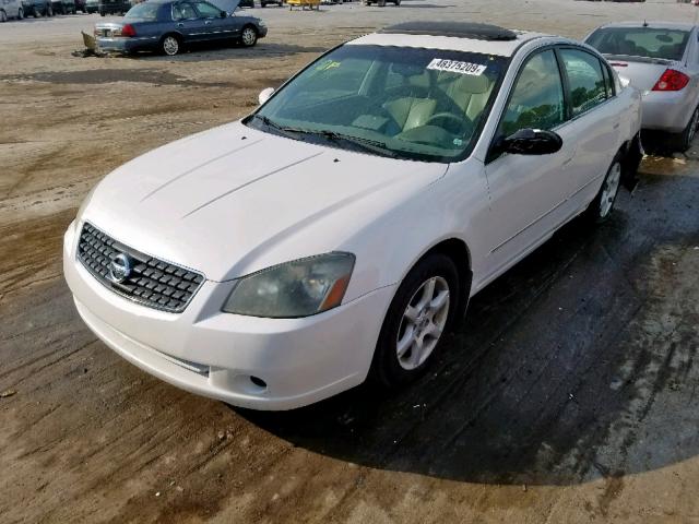 1N4BL11E65N460733 - 2005 NISSAN ALTIMA SE WHITE photo 2