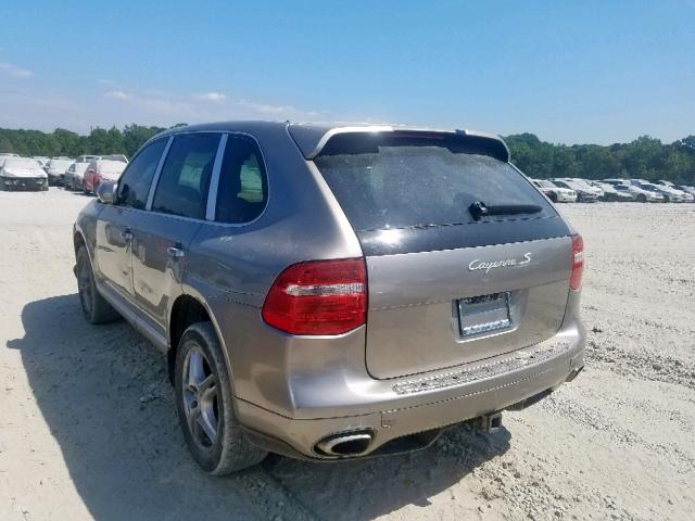 WP1AB29P68LA53997 - 2008 PORSCHE CAYENNE S GRAY photo 3