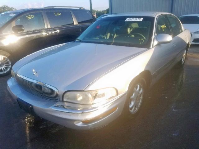 1G4CW54K614276242 - 2001 BUICK PARK AVENU SILVER photo 2