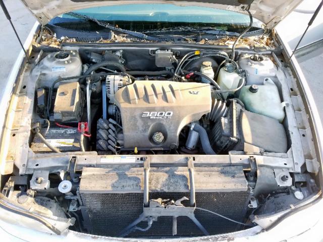 1G4CW54K614276242 - 2001 BUICK PARK AVENU SILVER photo 7