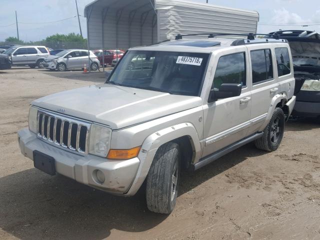 1J8HG58P47C529241 - 2007 JEEP COMMANDER GRAY photo 2