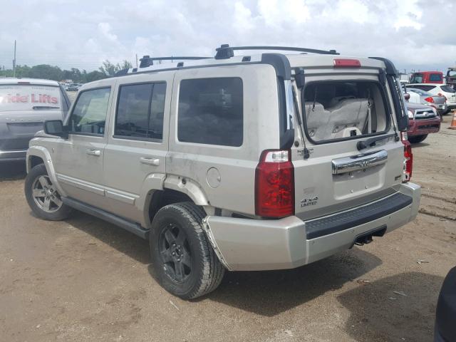 1J8HG58P47C529241 - 2007 JEEP COMMANDER GRAY photo 3