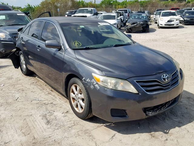 4T1BF3EK8AU074453 - 2010 TOYOTA CAMRY BASE GRAY photo 1