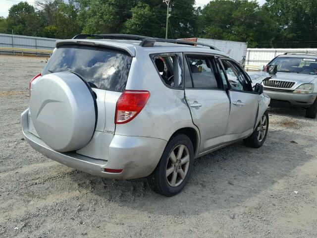 JTMBD31V675075078 - 2007 TOYOTA RAV4 LIMIT SILVER photo 4