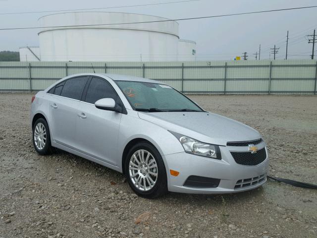 1G1PH5SB1D7293240 - 2013 CHEVROLET CRUZE ECO SILVER photo 1