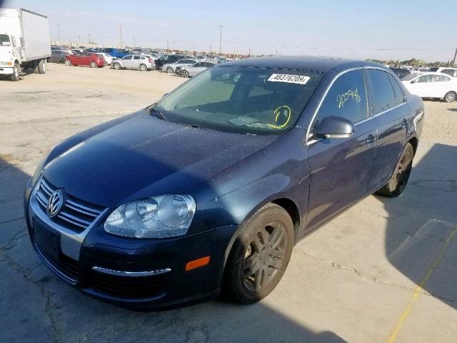 3VWDG71K27M010085 - 2007 VOLKSWAGEN JETTA 2.5 BLUE photo 2