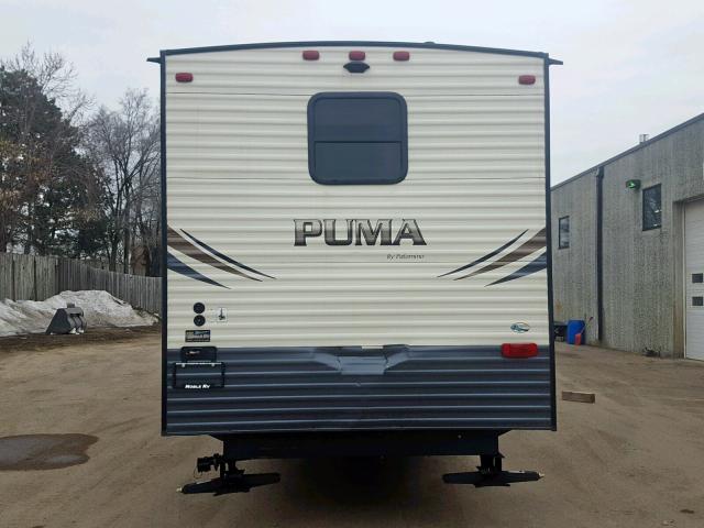 4X4TPUR29JP073844 - 2018 PUMA 5TH WHEEL TWO TONE photo 4