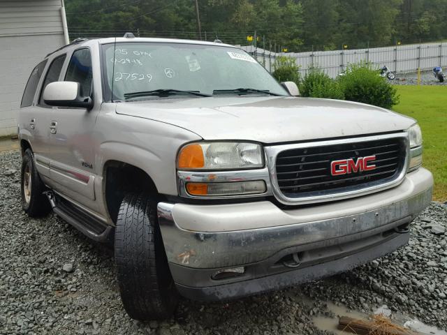 1GKEC13T25R117501 - 2005 GMC YUKON GRAY photo 1